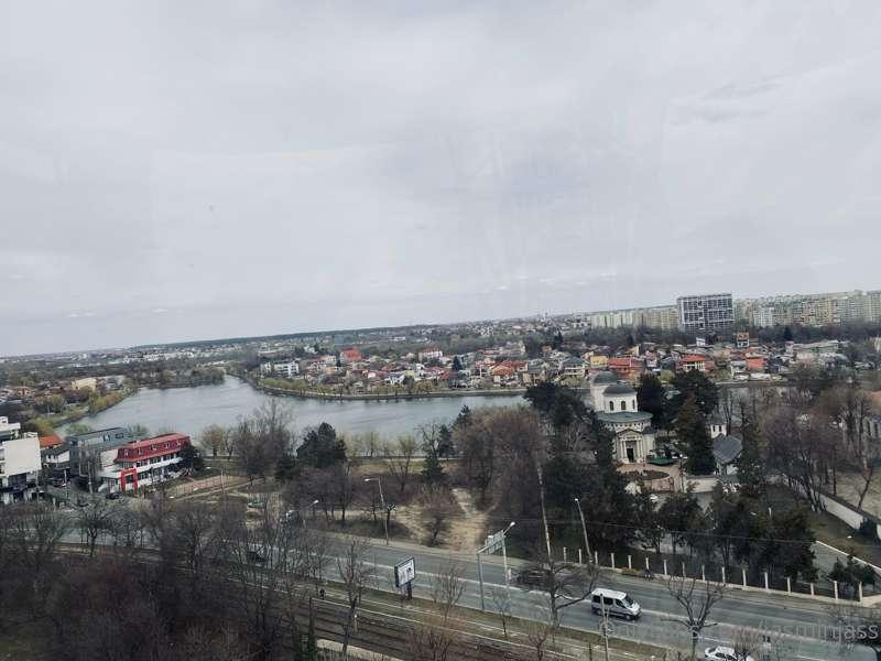 View from Sky wheel in Bucharest... It's remind me park of M..