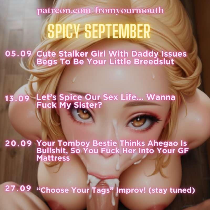 Coming Up In September! 🍁