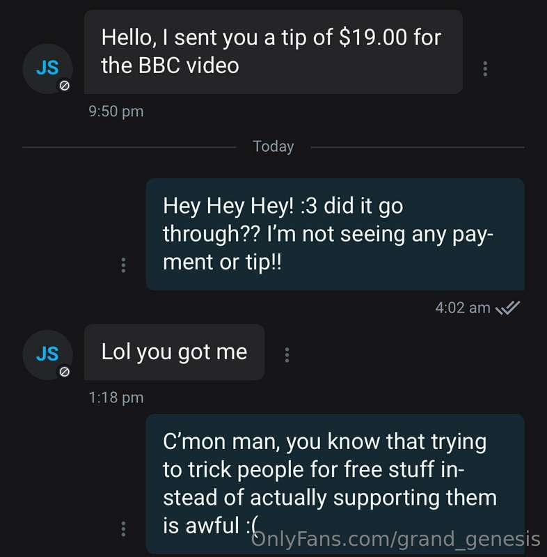 Just a friendly reminder to not be like this guy. Just suppo..
