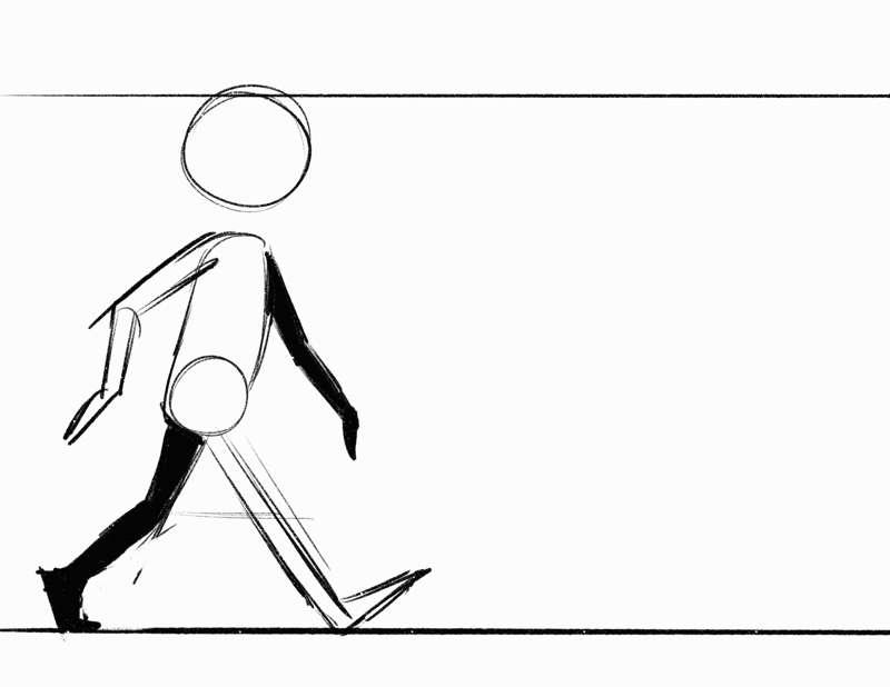 Walk cycle practice dump!