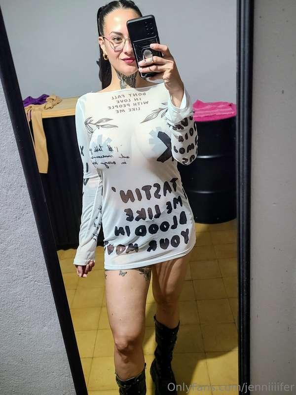 How does this look look on me from 1 to 10? 