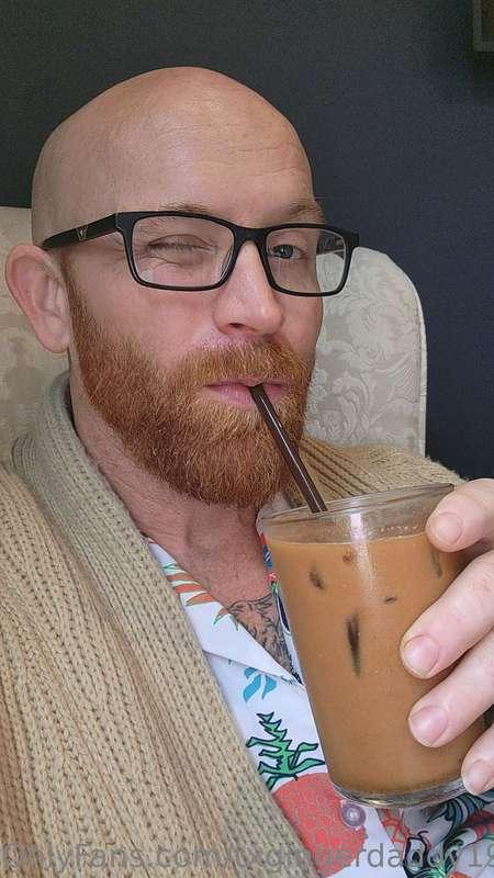 Iced coffee hits differently on your day off 😁🙃