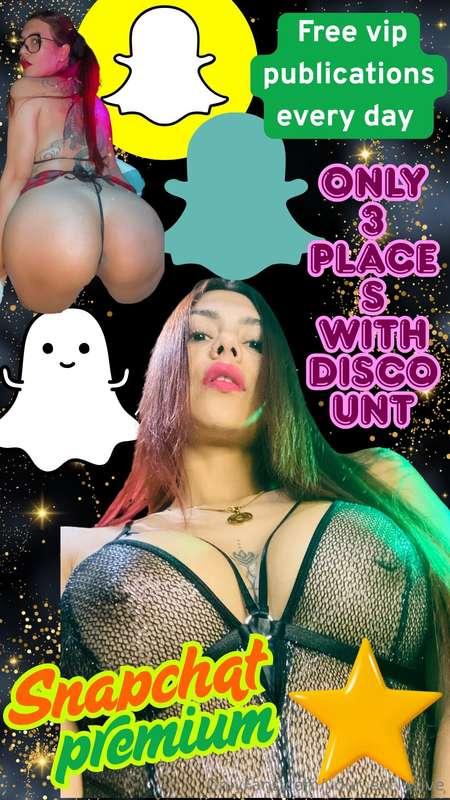 👻 Snapchat Premium valued at $15, only 3 spots for $10 ⭐️⚠️ ..