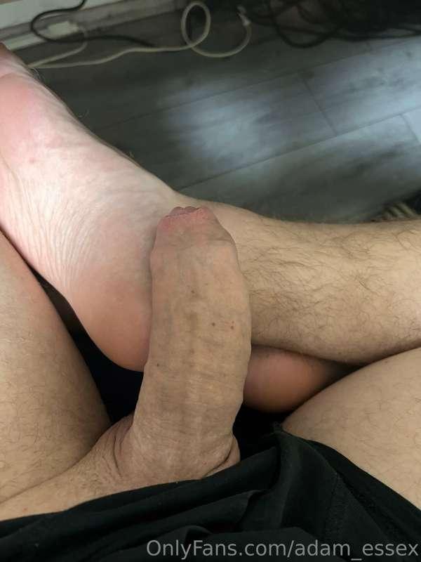 Sometimes i sit down and mix up what is my leg and what is m..