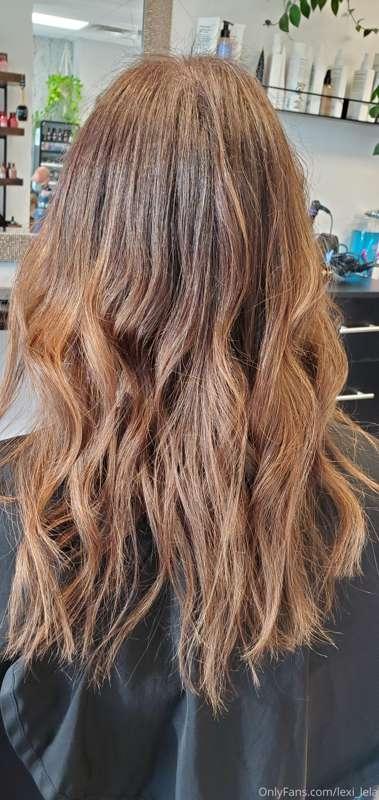 I got my hair done like a girl for the first time yesterday ..