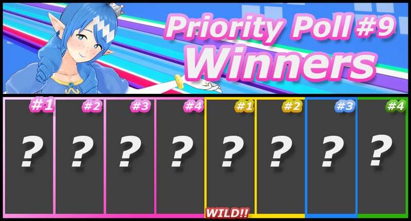 Priority Poll 9 Winners!