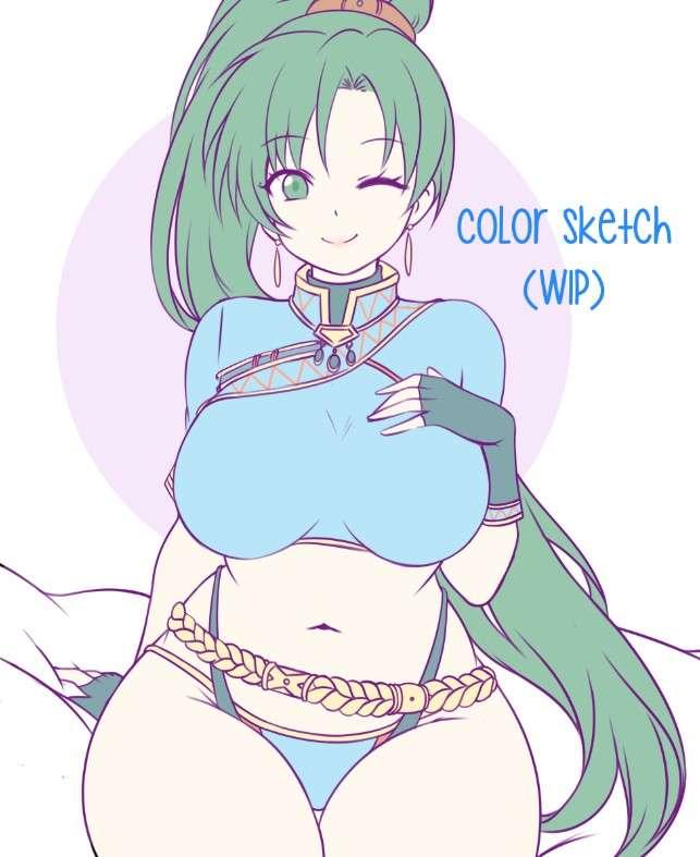 Lyn ～Color Skecth (WIP)