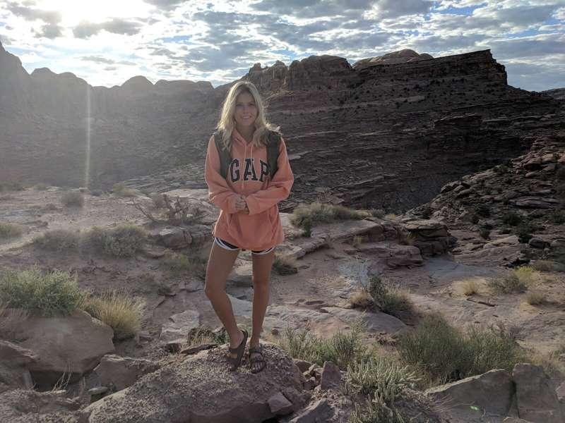 I like hiking and doing wild things while alone🤭