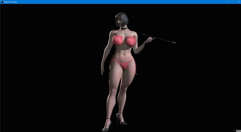 Dimitrescu Half Cup Bikini outfit