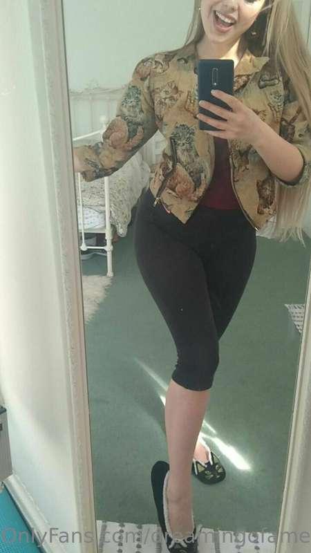 I found this ugly cat jacket in a charity shop and my first ..