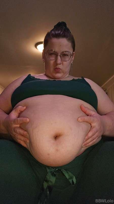 My big belly feels so much softer lately.... I guess my over..