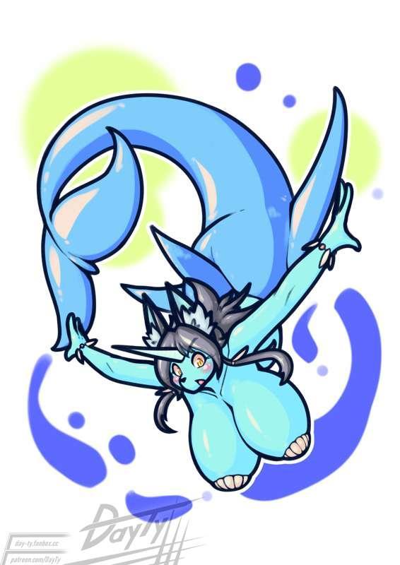 【hour challenge draw】Mermaid Girl