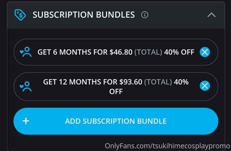 I do have bundles available!!!