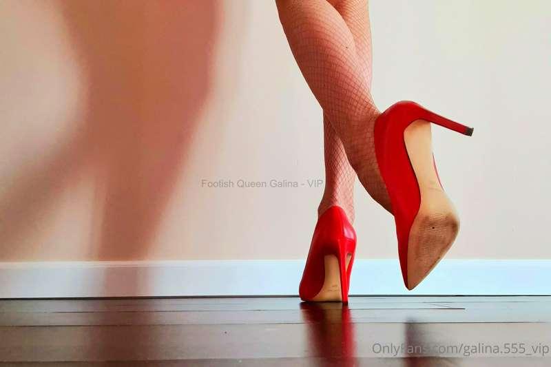 Would you like to feel my heels on you, darling?