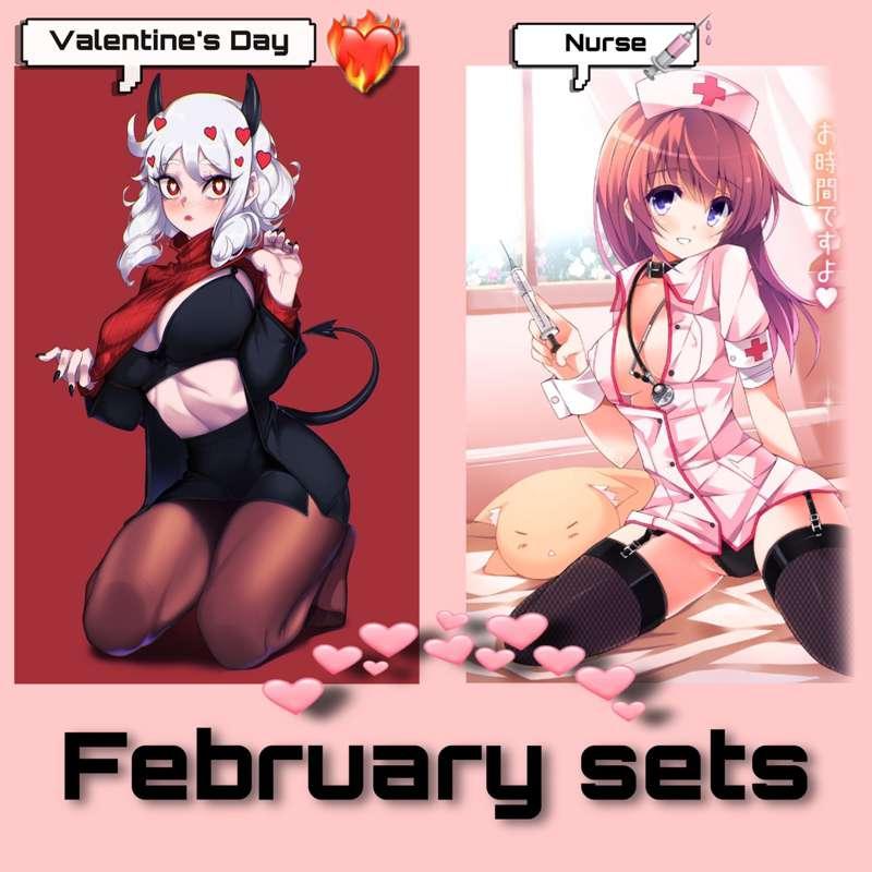 February sets 🔥