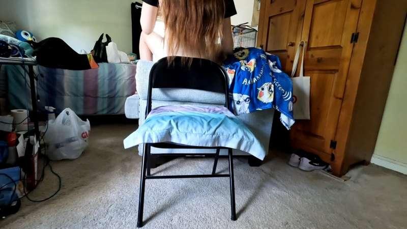 Chair frontbends + stretching 