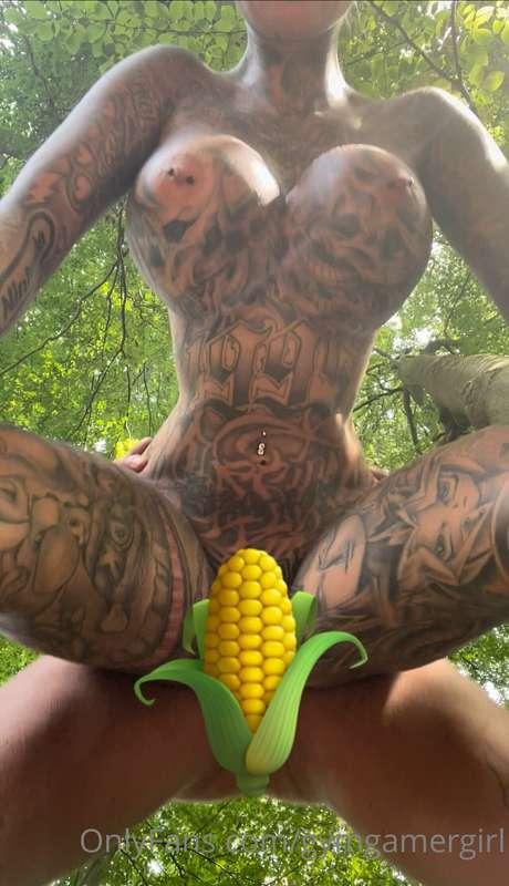 Let's have sex in the forest.🍃He caught me playing with my p..