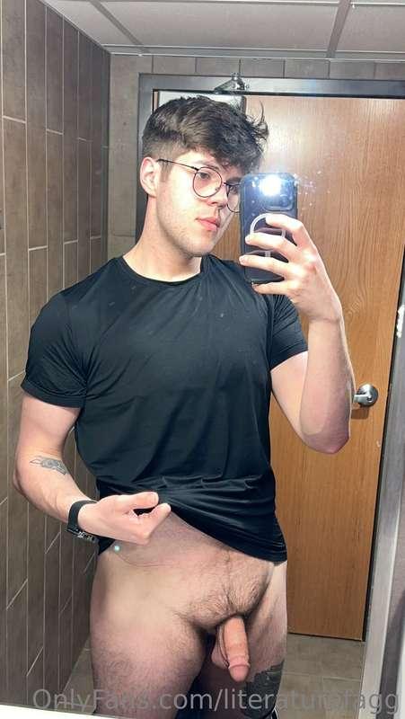 Cock out at work ✨