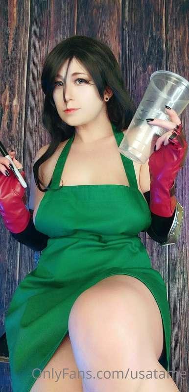 Want Tifa to make it extra creamy? ☕️💦