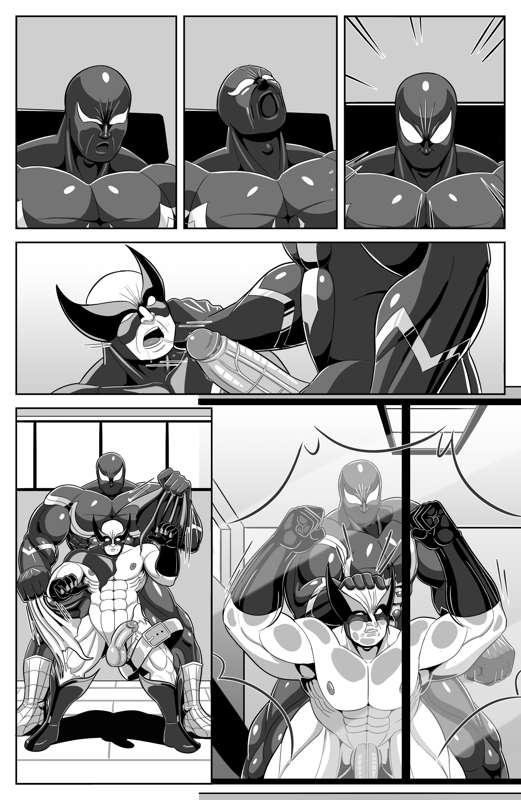 Venom X Wolverine (Commision) page 4