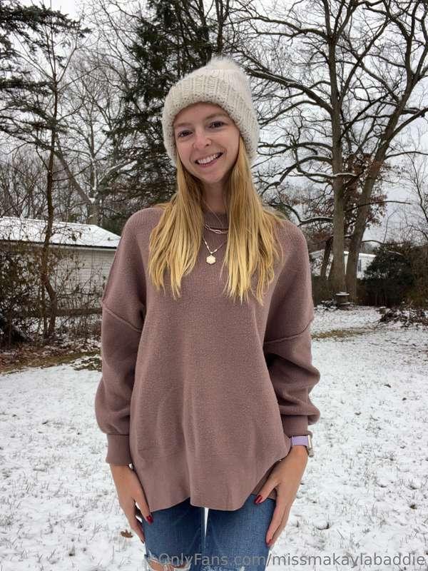 It’s a winter wonderland❄️☃️