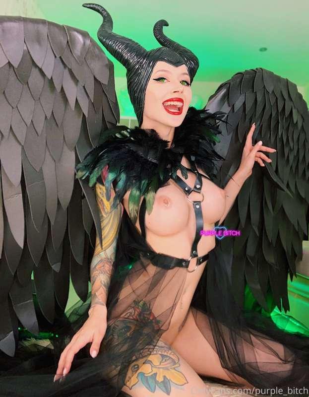 Remember my Maleficent cosplay?👹