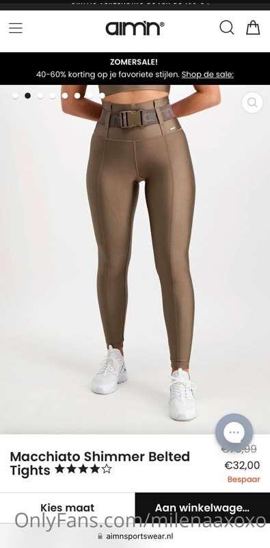 🤤🤤🤤 https://www.aimnsportswear.nl/products/macchiato-shimmer..