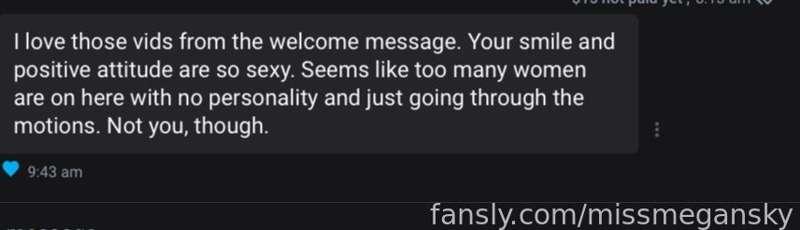 I love when fans tell me this stuff, melts my heart! 🥰