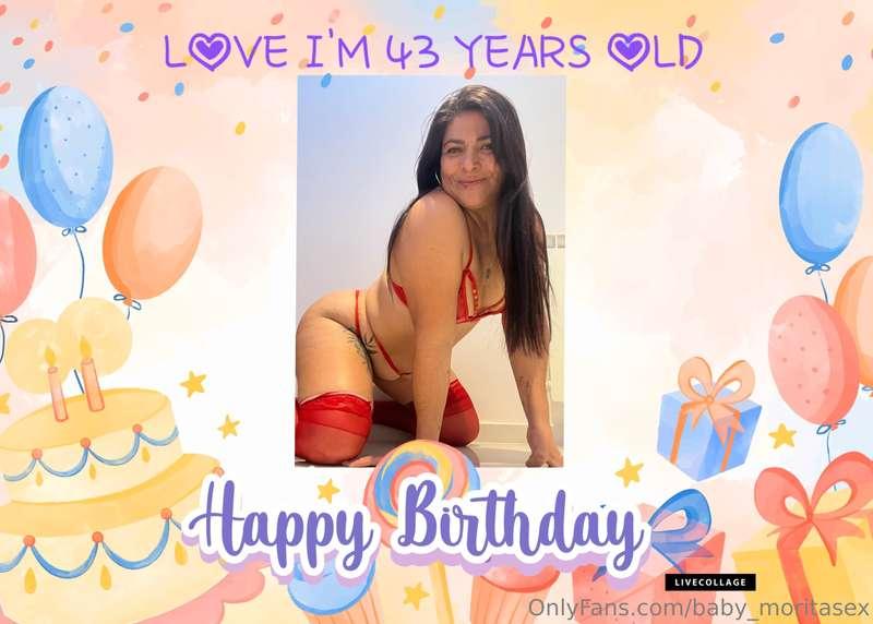 LOVE, IT WILL SOON BE MY BIRTHDAY. 🎂🎉🎈I'M WAITING FOR YOU. D..