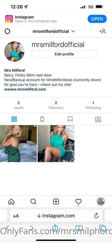 Hey babe! My IG main account is down and hoping it’s just te..