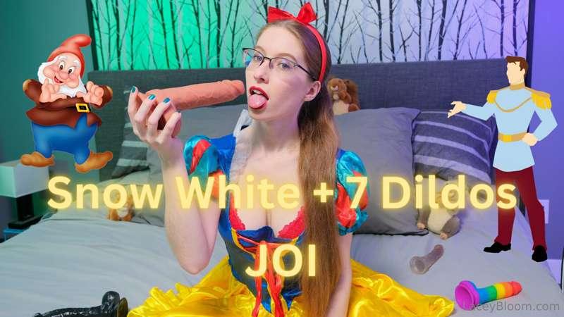 50% OFF Snow White + 7 Dildos JOI 🎀🍆 I've been horny waiting..