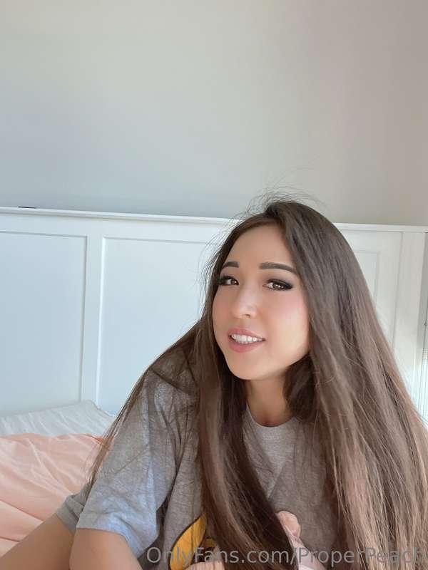 My hair is a bit messy but still cute though 🤭