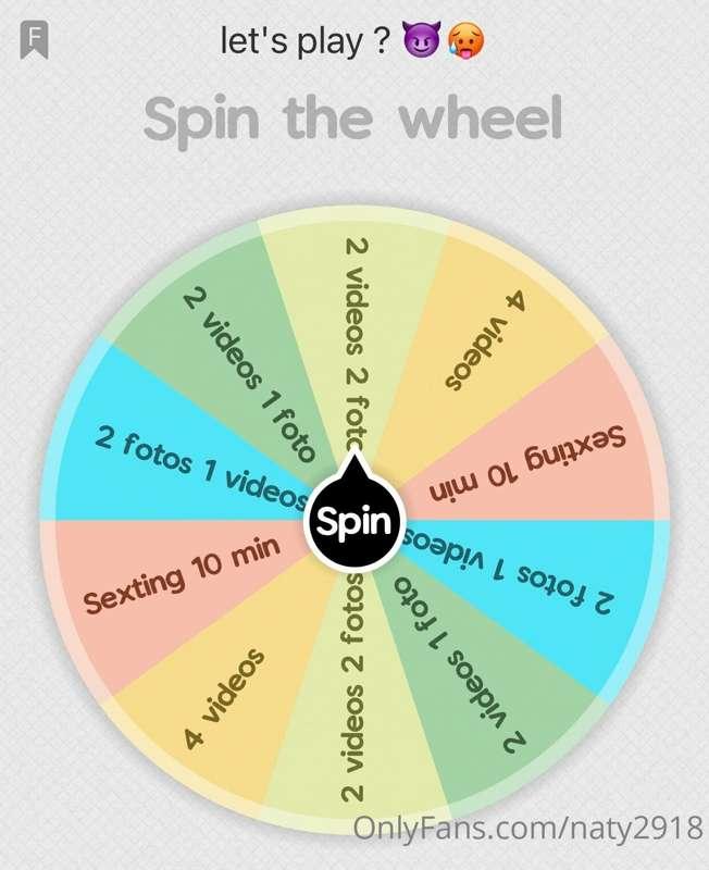 spin 2 times for 10 dollars 😋