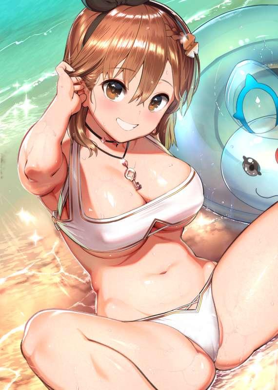 Ryza on the beach