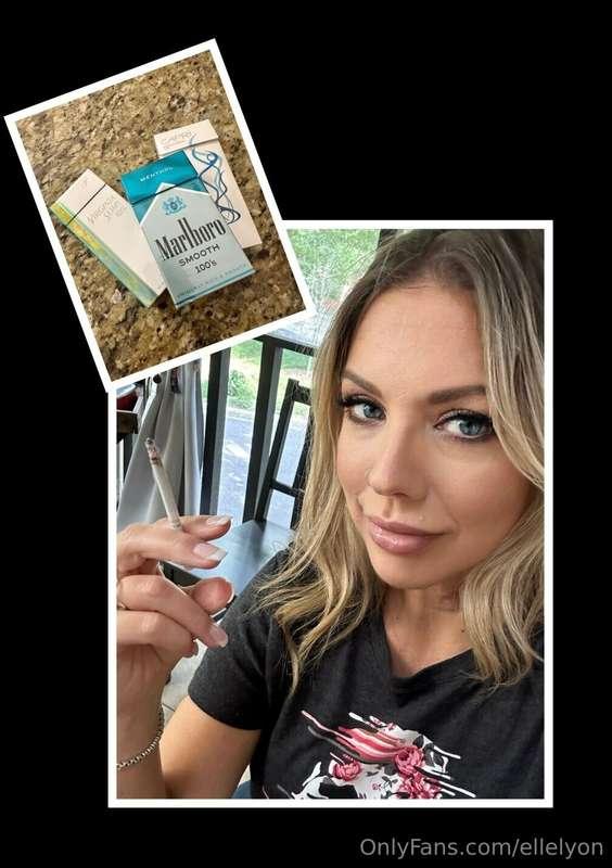 Got the nails done today and stocked up on supplies. 🚬👄
