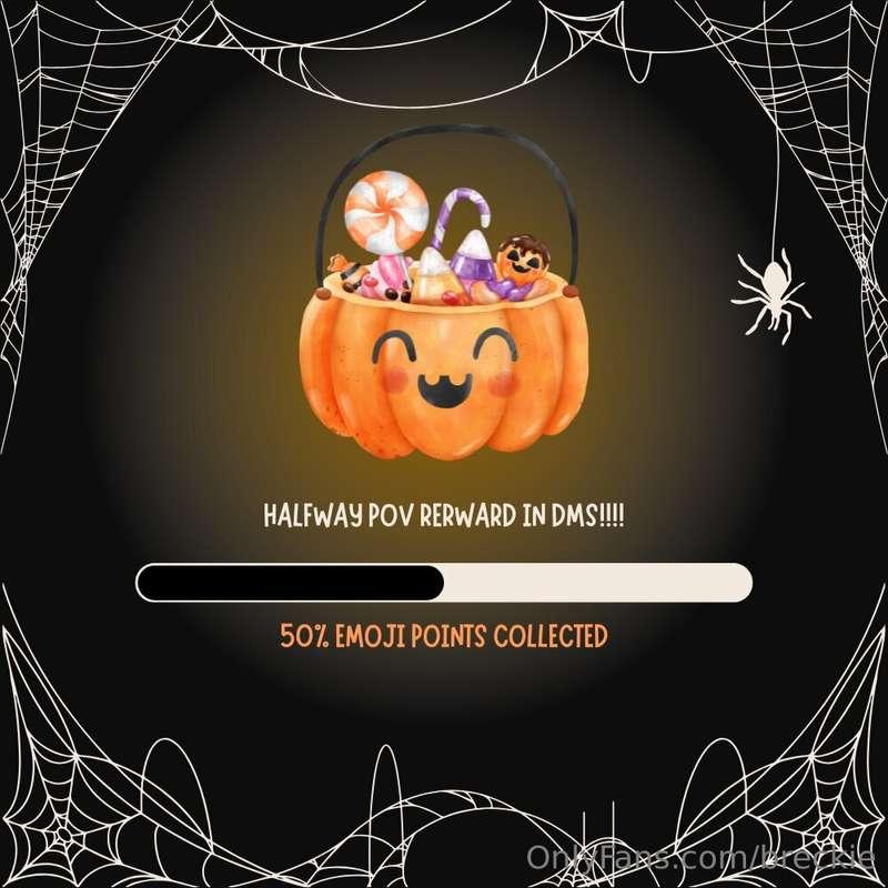 we hit the halfwayyyy!!!! Get ready for a special reward in ..
