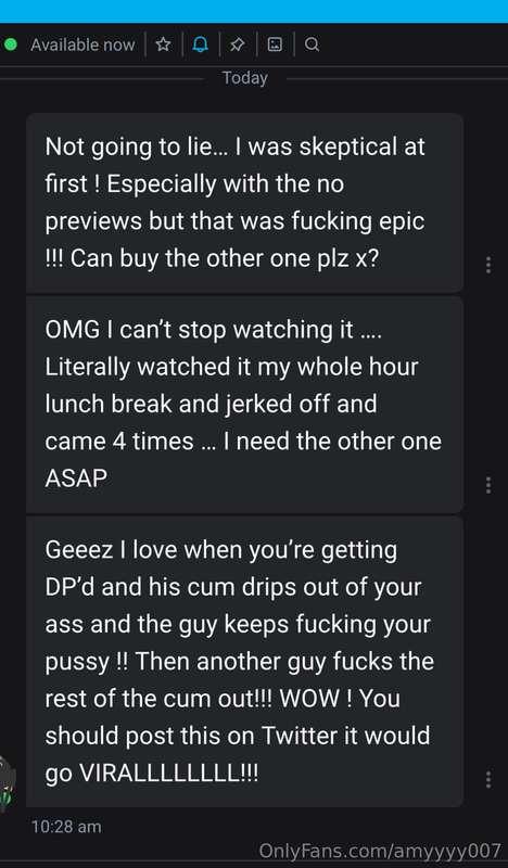 A lot of positive feedback seems like you guys are enjoying ..