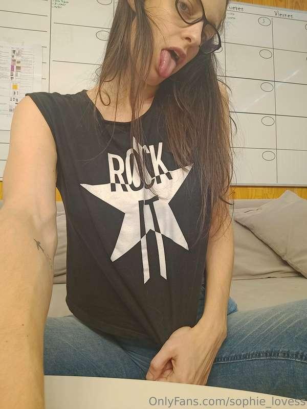 Alone in my office, I lay down on the couch, locked myself i..