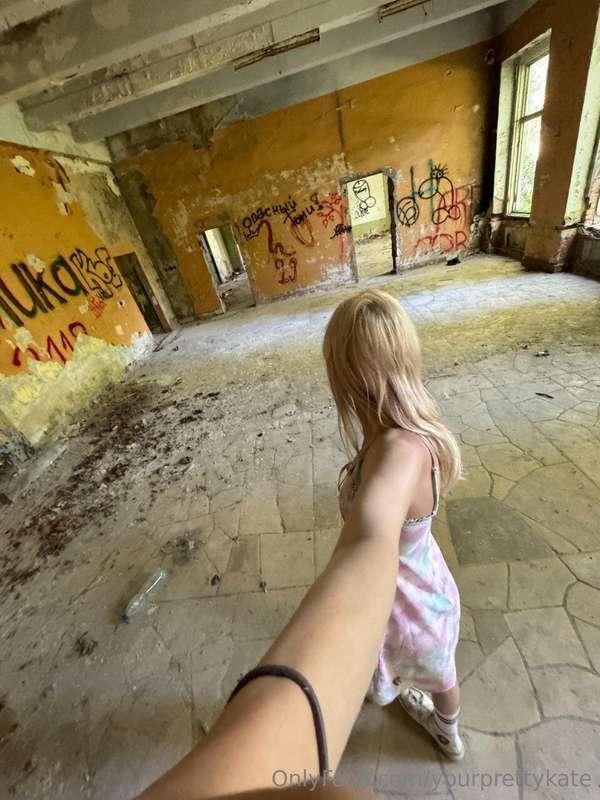 The scariest place to go to is at night, but I didn't have t..