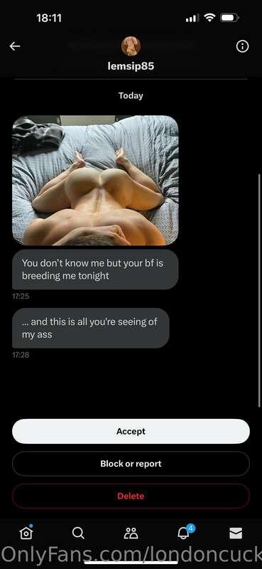 I love how I find out who my boyfriend is fucking tonight fr..