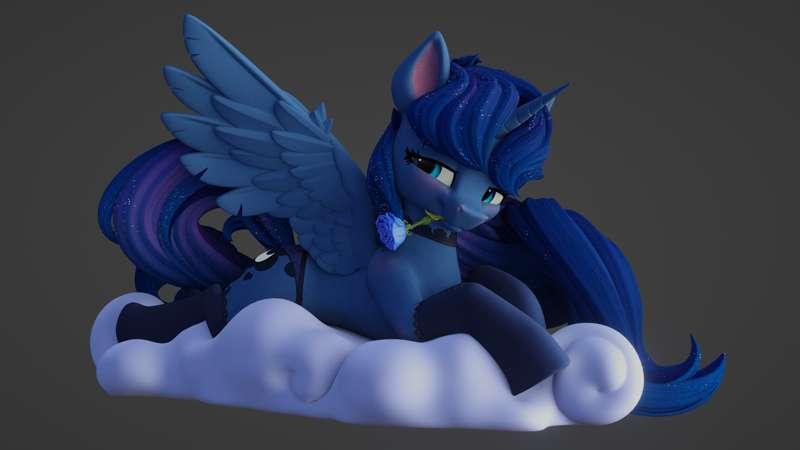 Princess Luna Commission WIP 2