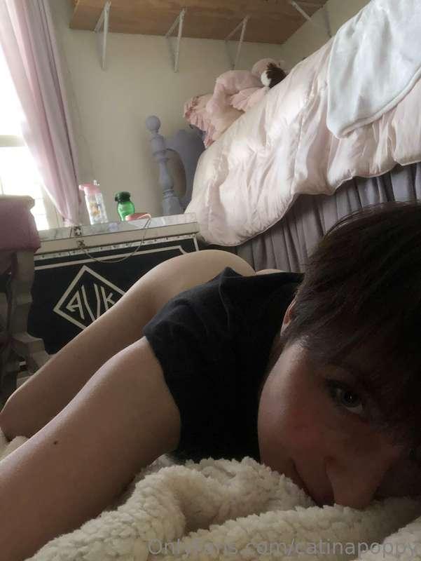 Feeling playful. Come grab a hand full of my ass.
