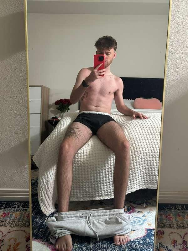 Pants are off, you know what that means 😏