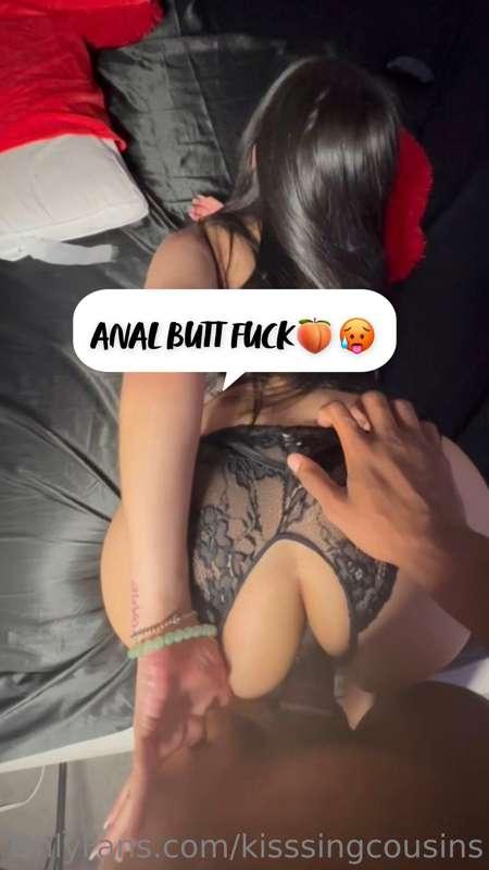 ANAL BUTT FUCK 😳 I let my step dad fuck me in the ass! He go..