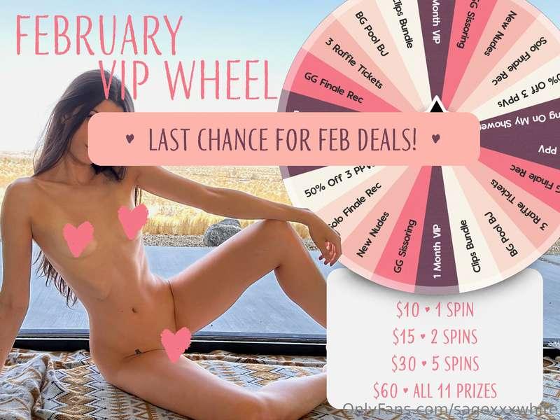 💖 FREE GIFT GOAL ONLY $55 AWAY! LAST DAY TO CLAIM FEB SPOILS..