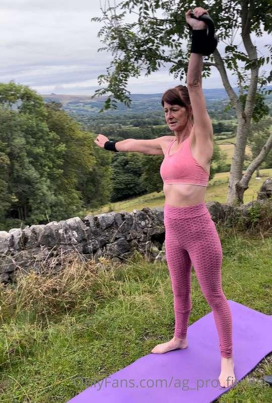 Always good to exercise outside 😉🤪 last few days to get 50% ..