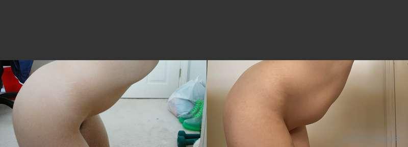 Another 2015 pic on the left - I think I've had those stretc..