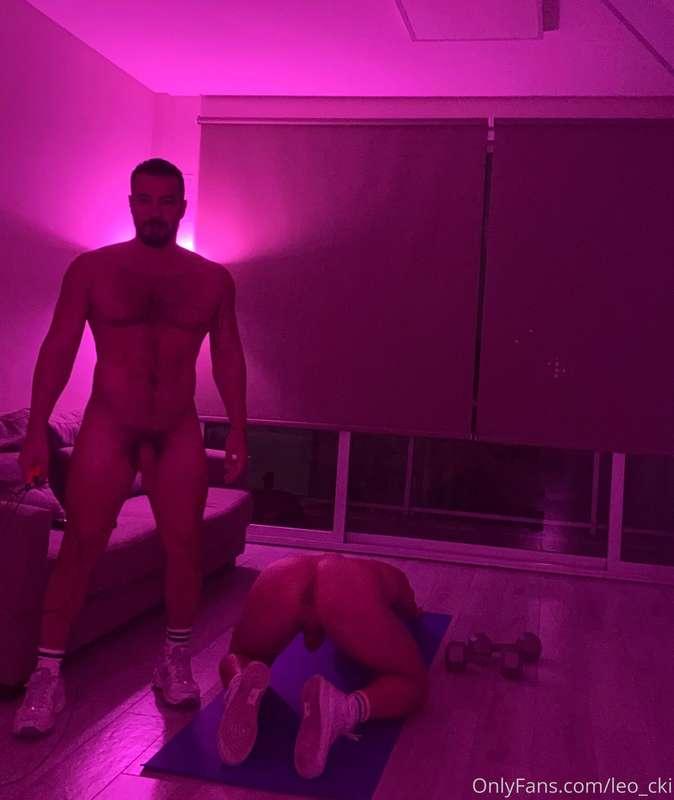 @lucasezequiel and I training together 😏