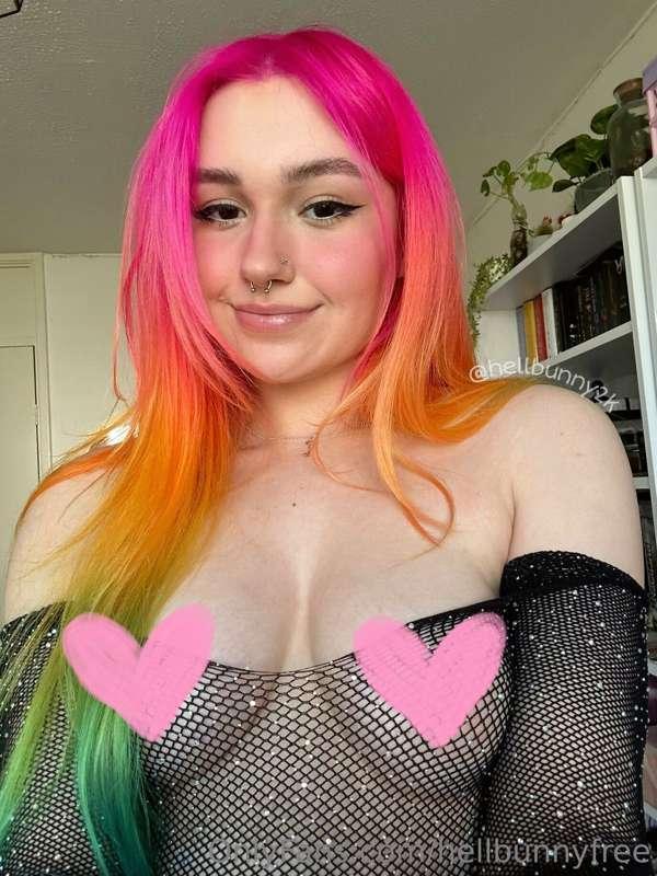 Do you like me in fishnet ?Uncensored on vip hellbunny2k ~ l..