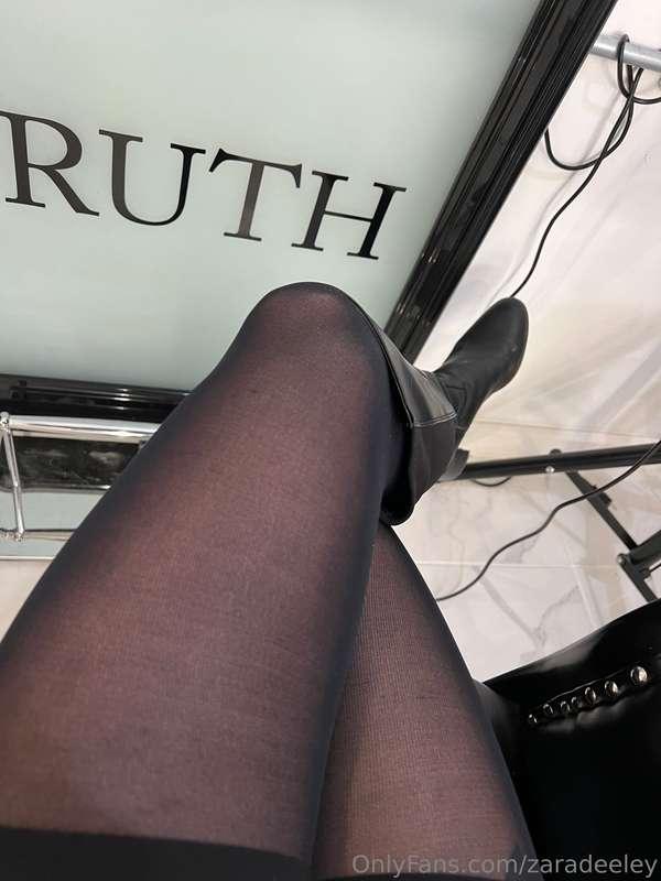 At the hairdressers…. That was fun